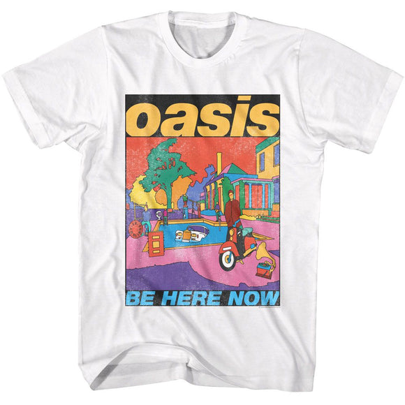 OASIS BE HERE NOW S T-Shirt in White