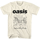OASIS LINEART ROOM S T-Shirt in Natural
