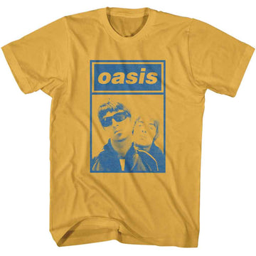 OASIS TWO BROS SQUARE S T-Shirt in Ginger