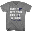 OLDSCHOOL ONCE IT HITS S T-Shirt in Graphite Heather