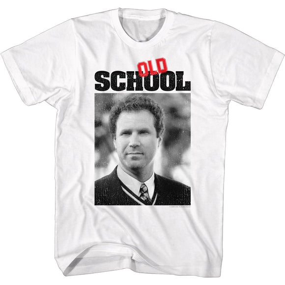 OLDSCHOOL FRANK AND LOGO S T-Shirt in White