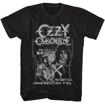 OZZY OSBOURNE OZZY EXECUTIONER S T-Shirt in Black