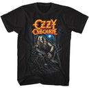 OZZY OSBOURNE OZZY BARK AT THE MOON S T-Shirt in Black
