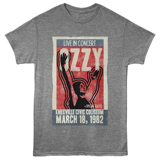 Ozzy Osbourne Ozzy Knoxville Poster Adult T-Shirts