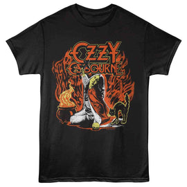 OZZY OSBOURNE OZZY HALLOWEEN BLIZZARD OF OZZ S T-Shirt in Black