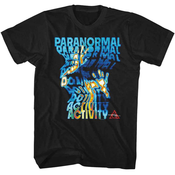 PARANORMAL ACTIVITY HEAT SIGNATURE S T-Shirt in Black