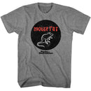 PARKS AND RECREATION MOUSE RAT CIRCLE LOGO S T-Shirt in Graphite Heather