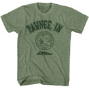 PARKS AND RECREATION PAWNEE IN S T-Shirt in Military Green Heather