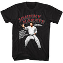 PARKS AND RECREATION JOHNNY KARATE S T-Shirt in Black