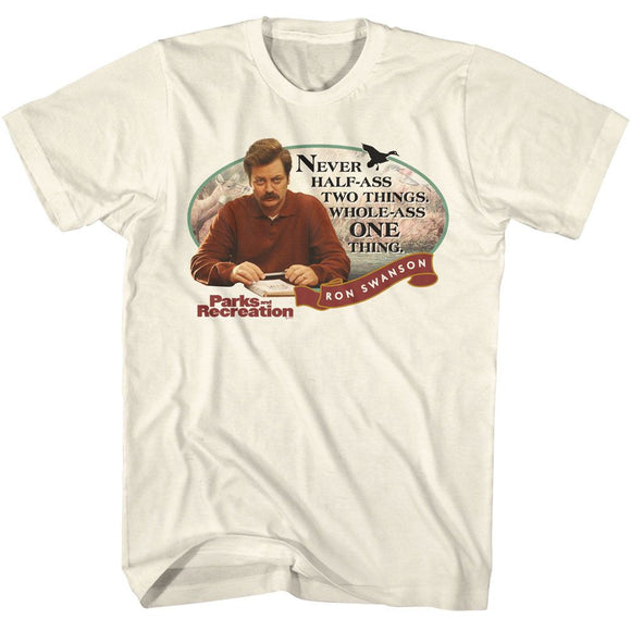 PARKS AND RECREATION WHOLE A ONE THING S T-Shirt in Natural