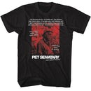 PET SEMATARY JUD QUOTES S T-Shirt in Black