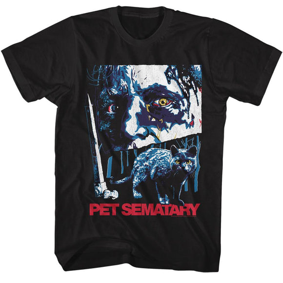 PET SEMATARY COVER COVER S T-Shirt in Black