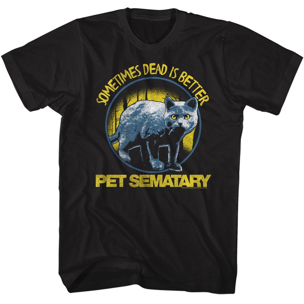 Pet Sematary Pet Sematary Sometimes Circle Adult T-Shirts
