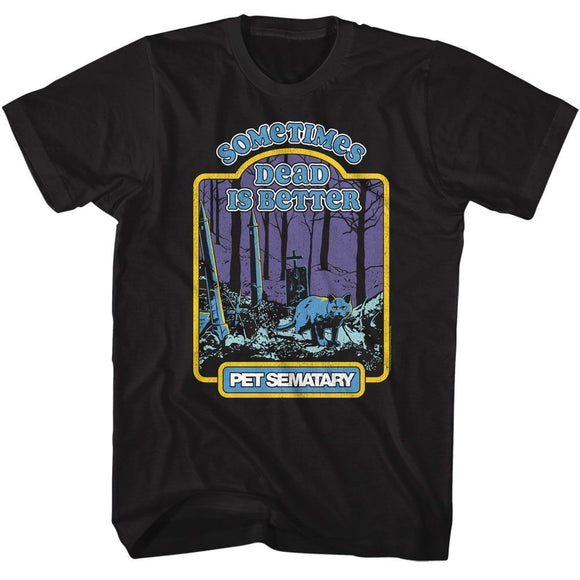PET SEMATARY STORYBOOK SEMATARY S T-Shirt in Black
