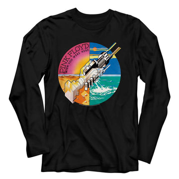 PINK FLOYD WYWH HANDS L/S S T-Shirt in Black