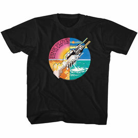 PINK FLOYD WYWH HANDS YOUTH XS 5 6 T-Shirt in Black