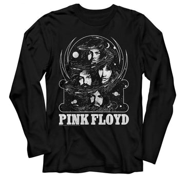 PINK FLOYD FULL OF STARS L/S S T-Shirt in Black