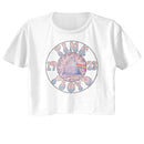 PINK FLOYD SKETCH PRISM CIRCLE LADIES FESTIVAL CALI S T-Shirt in White