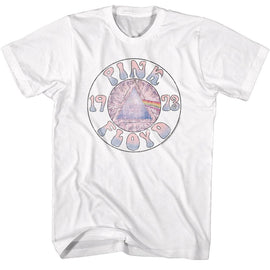 PINK FLOYD SKETCH PRISM CIRCLE S T-Shirt in White