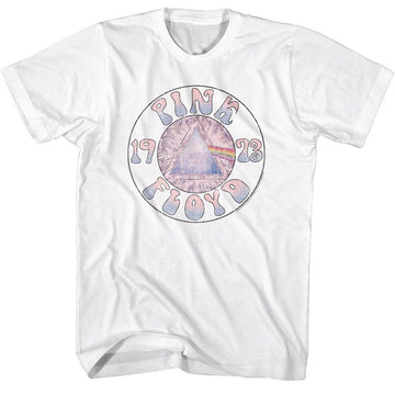PINK FLOYD SKETCH PRISM CIRCLE S T-Shirt in White