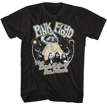 PINK FLOYD SPACE PYRAMID S T-Shirt in Black