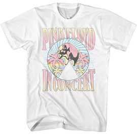 PINK FLOYD PALM TREES S T-Shirt in White