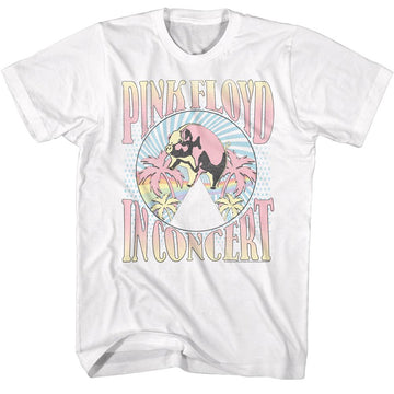 PINK FLOYD PALM TREES S T-Shirt in White