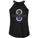 PINK FLOYD PULSE LADIES SLEEVELESS ROCKER TANK S T-Shirt in Black
