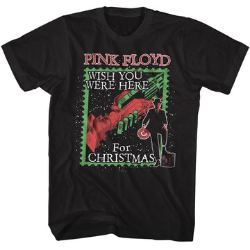 PINK FLOYD FOR CHRISTMAS S T-Shirt in Black