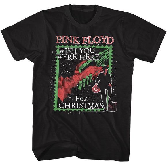 PINK FLOYD FOR CHRISTMAS S T-Shirt in Black