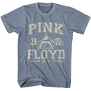 PINK FLOYD PF ATHLETIC S T-Shirt in Indigo Heather