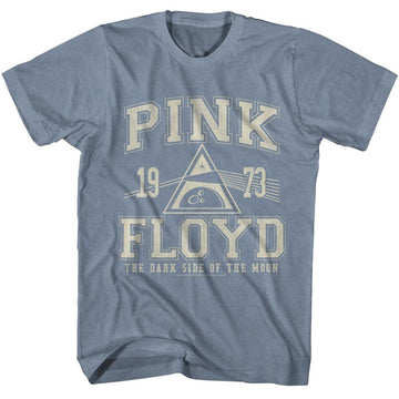 PINK FLOYD PF ATHLETIC S T-Shirt in Indigo Heather