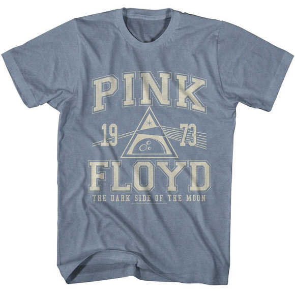 PINK FLOYD PF ATHLETIC S T-Shirt in Indigo Heather