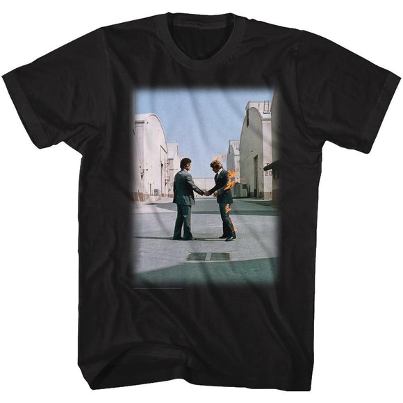 PINK FLOYD WYWH FADE S T-Shirt in Black