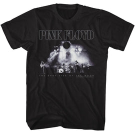 PINK FLOYD DSOTM CONCERT PHOTO S T-Shirt in Black