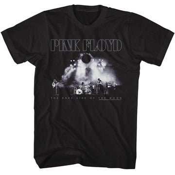 PINK FLOYD DSOTM CONCERT PHOTO S T-Shirt in Black