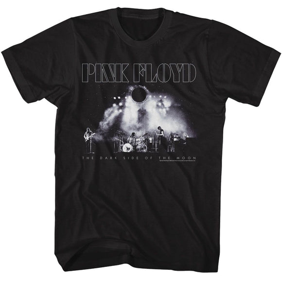 PINK FLOYD DSOTM CONCERT PHOTO S T-Shirt in Black