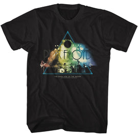 PINK FLOYD DSOTM CONCERT PRISM S T-Shirt in Black