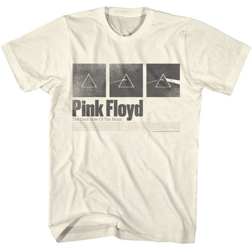 PINK FLOYD DSOTM PRISM BOXES S T-Shirt in Natural
