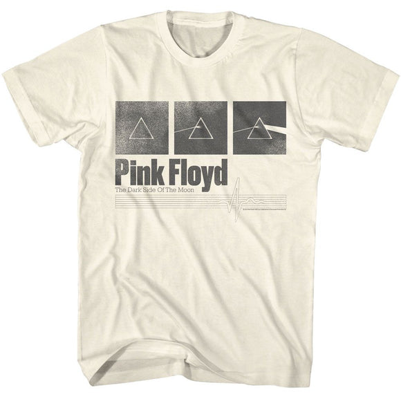 PINK FLOYD DSOTM PRISM BOXES S T-Shirt in Natural