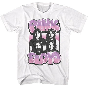 PINK FLOYD PUFF TEXT S T-Shirt in White