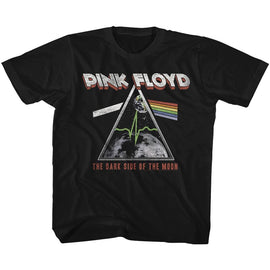 PINK FLOYD MOON TODDLER 2T T-Shirt in Black