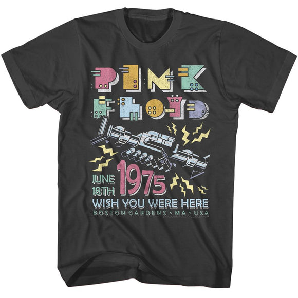 PINK FLOYD WISH YOU WERE HERE 1975 S T-Shirt in Smoke