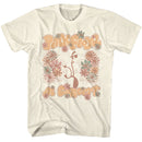 PINK FLOYD FLORAL LUNGS S T-Shirt in Natural