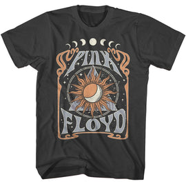 PINK FLOYD SUN AND MOON S T-Shirt in Smoke