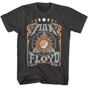 PINK FLOYD SUN AND MOON S T-Shirt in Smoke