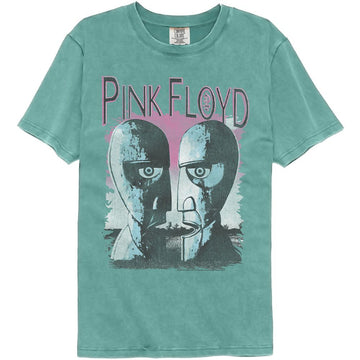 PINK FLOYD DIVISION BELL HEADS COMFORT COLOR S T-Shirt in Seafoam