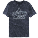 PINK FLOYD ROUGH PRISM MINERAL WASH S T-Shirt in NAVY