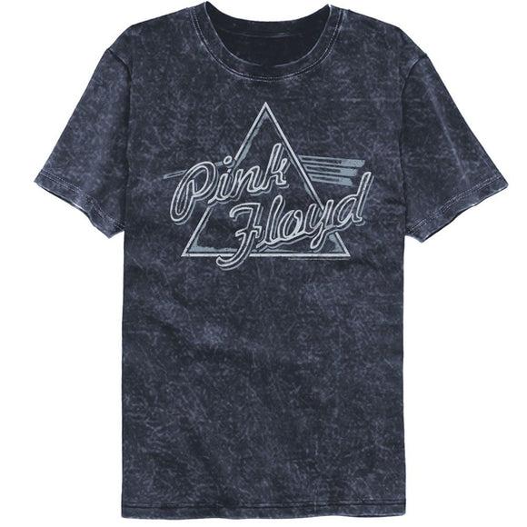 PINK FLOYD ROUGH PRISM MINERAL WASH S T-Shirt in NAVY
