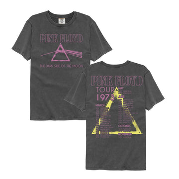 PINK FLOYD DSOTM TOUR 1973 F B COMFORT COLOR ***F&B*** S T-Shirt in Pepper